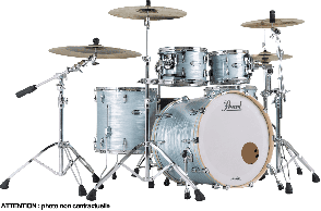 Pearl Master MCT904XEPC-414 Fusion 20" 4 Futs Blue Oyster