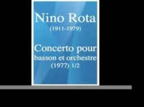 Rota N. Concerto Basson et Orchestre