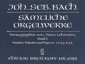 Bach J.s. Oeuvres Pour Orgue Vol 2