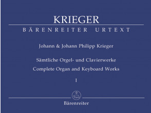 Krieger J.p. Complete Organ And Keyboard Works Vol 1