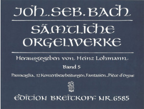 Bach J.s. Oeuvres Pour Orgue Vol 5