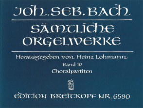 Bach J.s. Oeuvres Pour Orgue Vol 10