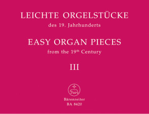 Easy Organ Pieces Vol 3 Orgue