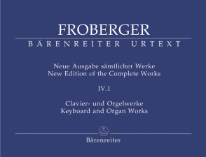 Froberger  J.j. New Edition OF The Complete Works Vol V.4.1 Piano /orgue