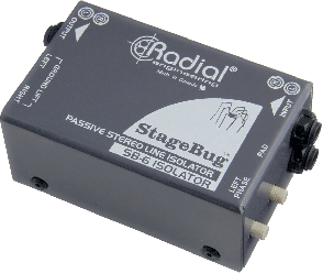 Boite de Direct Radial Isolateur de Ligne Stereo SB-6-ISOLATOR