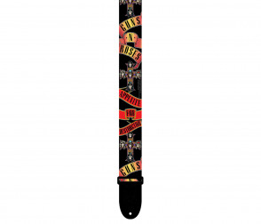 Sangle Perri's 6013 Guns And Roses Poly Strap Banner