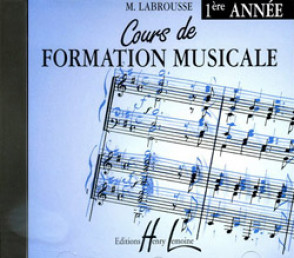 Labrousse M. Cours de Formation Musicale 1RE Annee CD
