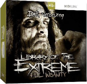 Toontrack TT190 Metal Library OF The Extreme 3 Midi