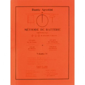 Agostini Dante Methode de Batterie Vol 4