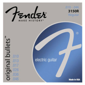 Jeu de Cordes Guitare Fender Original Bullets 3150R Regular 010/046