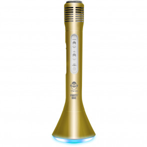Idance Microphone Party Mic PM-10 Karaoke Bluetooth Gold