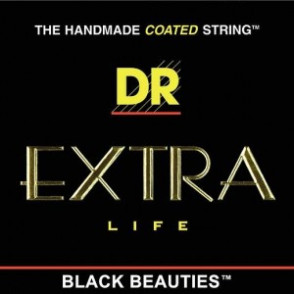 Jeu de Cordes Basse DR BKB-45 Extra Life Black Beauties 45/105
