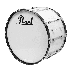 Pearl Grosse Caisse Competitor 18x14" Pure White