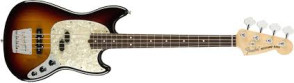 Fender American Performer Mustang Bass Sunburst Rosewood