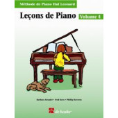 Hal Leonard Lecons de Piano Vol 4