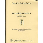 SAINT-SAENS C. Concerto N°4 OP 44 2 Pianos
