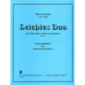 Giuliani M. Leitche Duo OP 77 Flute (ou Violon) et Guitare