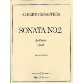 Ginastera A. Sonata N°2 OP 53 Piano