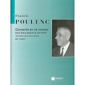 Poulenc F. Concerto en RE Mineur 2 Pianos