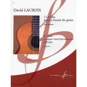 Lacroix D. 11 Etudes Pour la Beaute Des Gestes Guitare