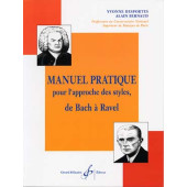 Desportes Y. Manuel Pratique Pour L'approche Des Styles, de Bach A Ravel