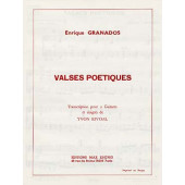 Granados E. Valses Poetiques Guitares