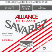 Jeu de Cordes Guitare Classique Savarez 540R Alliance Rouge
