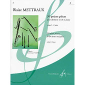 Mettraux B. 30 Petites Pieces Vol 2 Clarinette