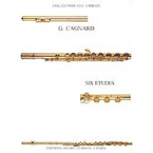 Cagnard G. 6 Etudes Flute