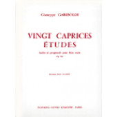 Gariboldi G. 20 Caprices Etudes OP 333 Flute