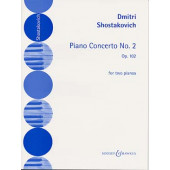 Chostakovitch D. Concerto N°2 OP 102 Pianos