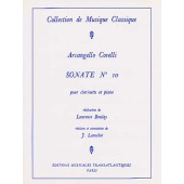 Corelli A. Sonate N°10 Clarinette