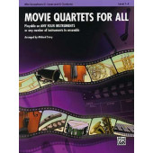 Movie Quartets For All Saxophones Alto