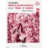 Arriagada S. 10 Etudes Latino Americaines Vol 2 Flute