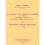 Challan H. 380 Basses et Chants Donnes Vol 2A