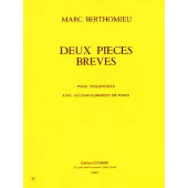 Berthomieu M. 2 Pieces Breves Violoncelle Piano
