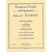 Nanny E. Methode Complete Vol 1 Contrebasse