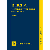 Reicha A. Blaserquintett ES Dur OP 88 N°2 Partition Poche