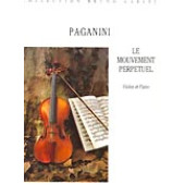 Paganini N. le Mouvement Perpetuel Violon