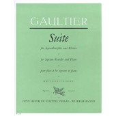 Gaultier P.  Suite MI Mineur Flute A Bec Soprano