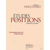 Hauchard M. Etudes Des Positions Alto