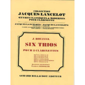 Bouffil J./geispieler F. Trio OP 8 N°1 Pour 3 Clarinettes