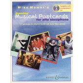 Mower's M. Musical Postcards Junior Saxo Alto