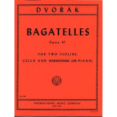 Dvorak A. Bagatelles OP 47 Quatuor