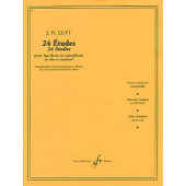 Luft J.h. 24 Etudes Hautbois OU Saxophone