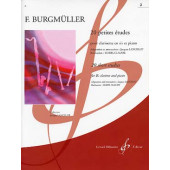 Burgmuller F. 20 Petites Etudes Vol 2 Clarinette