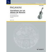 Paganini N. Variations Sur UN Theme de Rossini Violoncelle