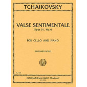 Tchaikovsky P.i. Valse Sentimentale Violoncelle