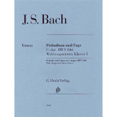 Bach J.s. Prelude et Fugue Bwv 846 Piano