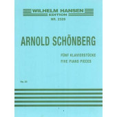 Schoenberg A. Pieces OP 23 Piano